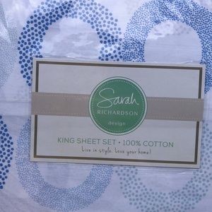 King size sheet set
